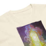 GATE OF DIMENSIONS Unisex Premium Cotton T-shirt Energy Art by Al Choi - Light