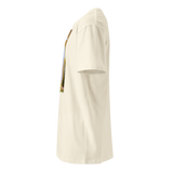 MAGO - ONENESS WITH THE EART Unisex Premium Cotton T-shirt Energy Art by Al Choi - Light