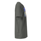 BOKBON - RETURN TO THE SOURCE Unisex Premium Cotton T-shirt Energy Art by Al Choi - Dark