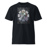 SACRED MOTHER OF ANCIENT KOREA Unisex Premium Cotton T-shirt Energy Art by Al Choi - Dark