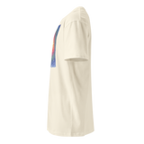 HEAVEN AND EARTH 5 Unisex Premium Cotton T-shirt Energy Art by Ilchibuko - Light