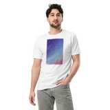 HEAVEN AND EARTH 6 Unisex Premium Cotton T-shirt Energy Art by Ilchibuko - Light
