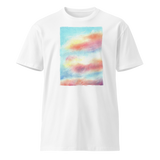 HEAVEN AND EARTH 9 Unisex Premium Cotton T-shirt Energy Art by Ilchibuko - Light