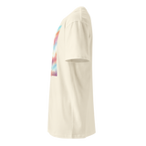 HEAVEN AND EARTH 9 Unisex Premium Cotton T-shirt Energy Art by Ilchibuko - Light