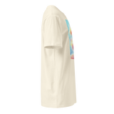 HEAVEN AND EARTH 9 Unisex Premium Cotton T-shirt Energy Art by Ilchibuko - Light