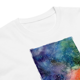 UNIVERSE 2 Unisex Premium Cotton T-shirt Energy Art by Ilchibuko - Light