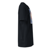 HEAVEN AND EARTH 5 Unisex Premium Cotton T-shirt Energy Art by Ilchibuko - Dark