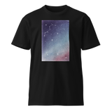HEAVEN AND EARTH 6 Unisex Premium Cotton T-shirt Energy Art by Ilchibuko - Dark