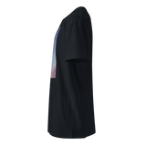 HEAVEN AND EARTH 6 Unisex Premium Cotton T-shirt Energy Art by Ilchibuko - Dark