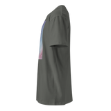 HEAVEN AND EARTH 6 Unisex Premium Cotton T-shirt Energy Art by Ilchibuko - Dark