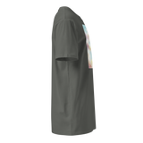 HEAVEN AND EARTH 8 Unisex Premium Cotton T-shirt Energy Art by Ilchibuko - Dark