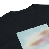 HEAVEN AND EARTH 9 Unisex Premium Cotton T-shirt Energy Art by Ilchibuko - Dark