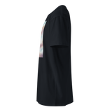 HEAVEN AND EARTH 9 Unisex Premium Cotton T-shirt Energy Art by Ilchibuko - Dark