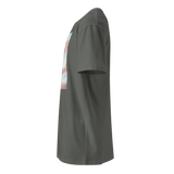 HEAVEN AND EARTH 9 Unisex Premium Cotton T-shirt Energy Art by Ilchibuko - Dark