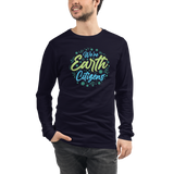 WE'RE EARTH CITIZENS Unisex Long Sleeve Tee - Dark