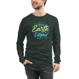 WE'RE EARTH CITIZENS Unisex Long Sleeve Tee - Dark