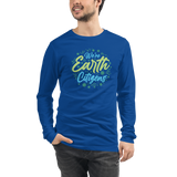 WE'RE EARTH CITIZENS Unisex Long Sleeve Tee - Dark