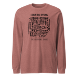 CHUN BU KYUNG STONE RUBBING Unisex Long Sleeve Tee - Light