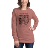 CHUN BU KYUNG STONE RUBBING Unisex Long Sleeve Tee - Light