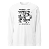 CHUN BU KYUNG STONE RUBBING Unisex Long Sleeve Tee - Light