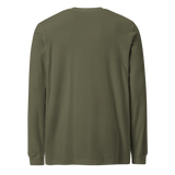 CHUN BU KYUNG STONE RUBBING Unisex Long Sleeve Tee - Dark