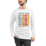 CHUN BU KYUNG STONE RUBBING - Colored - Unisex Long Sleeve Tee - Light