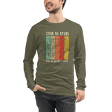 CHUN BU KYUNG STONE RUBBING - Colored - Unisex Long Sleeve Tee - Dark