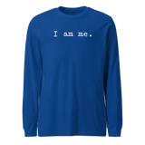 I AM ME - Simple - Unisex Long Sleeve Tee - Dark