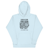 CHUN BU KYUNG STONE RUBBING Unisex Premium Pullover Hoodie - Light