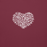 CHUN BU KYUNG HEART Unisex Premium Pullover Hoodie