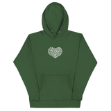 CHUN BU KYUNG HEART Unisex Premium Pullover Hoodie