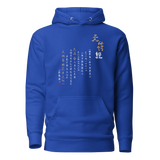 CHUN BU KYUNG CALLIGRAPHY by Ilchi Lee Unisex Premium Pullover Hoodie - Dark