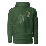 CHUN BU KYUNG CALLIGRAPHY by Ilchi Lee Unisex Premium Pullover Hoodie - Dark