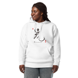 KI CALLIGRAPHY Unisex Premium Pullover Hoodie Energy Art by Ilchi Lee