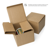 WINGS OF THE BLUE HERON White Glossy Ceramic Mug - Energy Art by Karina Woldt