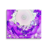 CROWN CHAKRA by Rebecca Bond Unframed Canvas Print