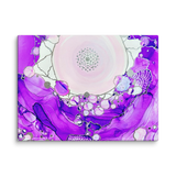 CROWN CHAKRA by Rebecca Bond Unframed Canvas Print