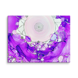 CROWN CHAKRA by Rebecca Bond Unframed Canvas Print