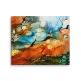 DESERT LANDSCAPE by Rebecca Bond Unframed Canvas Print