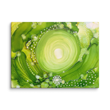 HEART CHAKRA by Rebecca Woldt Unframed Canvas Print