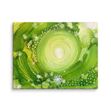 HEART CHAKRA by Rebecca Woldt Unframed Canvas Print