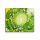 HEART CHAKRA by Rebecca Woldt Unframed Canvas Print