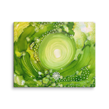 HEART CHAKRA by Rebecca Woldt Unframed Canvas Print