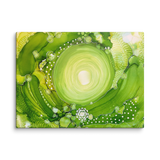 HEART CHAKRA by Rebecca Woldt Unframed Canvas Print