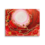 ROOT CHAKRA by Rebecca Bond Unframed Canvas Print