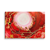 ROOT CHAKRA by Rebecca Bond Unframed Canvas Print