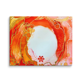 SACRAL CHAKRA by Rebecca Bond Unframed Canvas Print