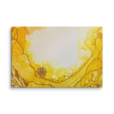 SOLAR PLEXUS CHAKRA by Rebecca Bond Unframed Canvas Print