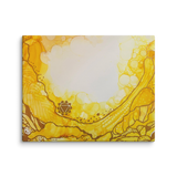 SOLAR PLEXUS CHAKRA by Rebecca Bond Unframed Canvas Print