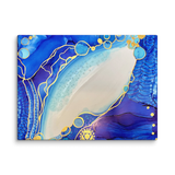 THROAT CHAKRA by Rebecca Bond Unframed Canvas Print